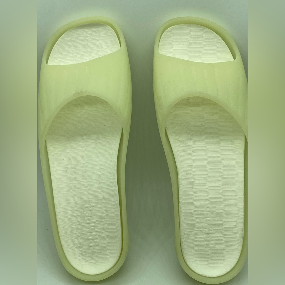 Camper Wabi Slides Womens 37 US 6.5 Clear Sandals Comfort Casual Beach Outdoors